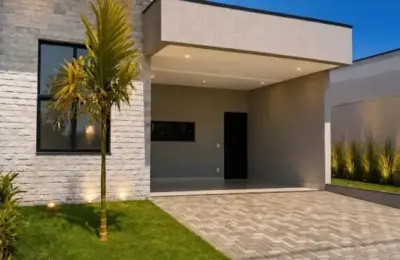 Casa Térrea de Alto Padrão em Paulínia – Fachada Imponente, 3 Suítes e Lazer Privativo com Jacuzzi